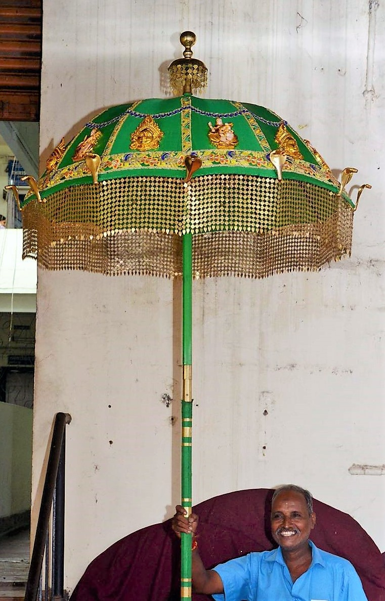 Silk parasol. Image Courtesy: Anil Vijay.