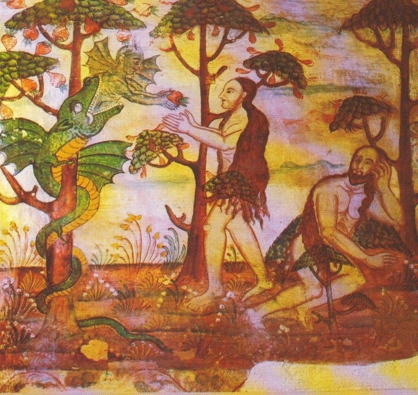 Fig 8:  Adam and Eve (Courtesy: R. Ramachandran 2005)