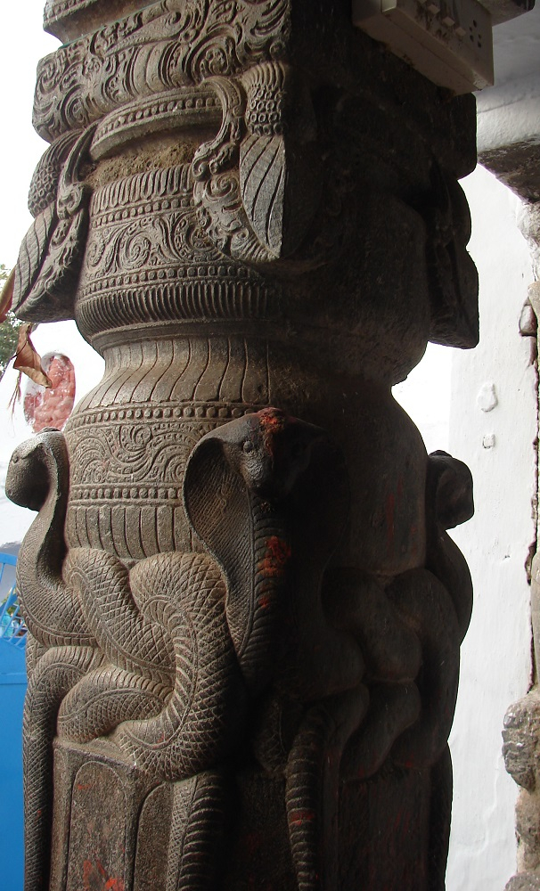 Nagas on Pillars