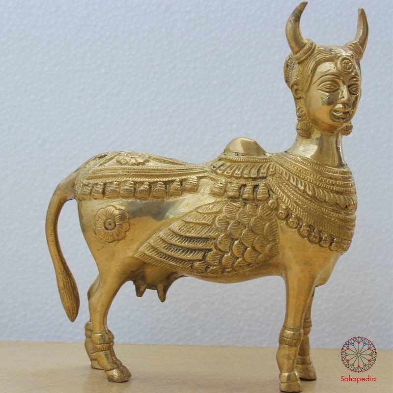 kamadhenu, kamadhenu in brass, kamadhenu story 