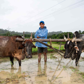 The Karens of the Andaman Islands are an ethnic group who migrated from Burma in the late 1920's. Their small community live a life based on agriculture, hunting, fishing and tourism. (Courtesy: Snehal Kanodia)