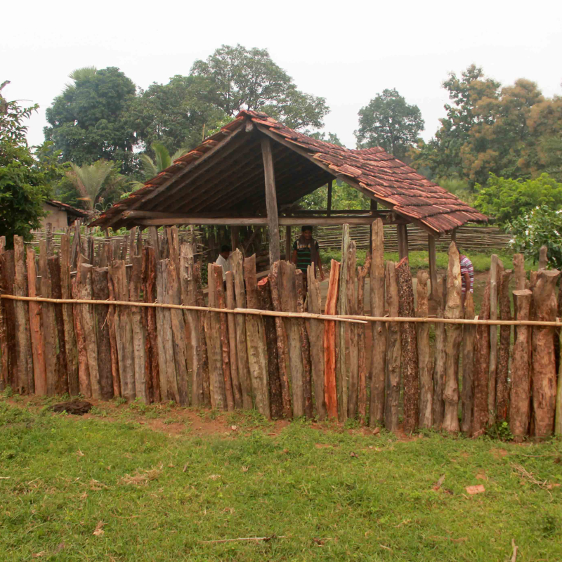 ग्राम टेकला का घोटुल (सौजन्य: हर्षित चार्ल्स)