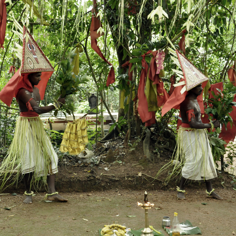 A Pakkanar Kali performance (Courtesy: Mahesh Thenaadi)