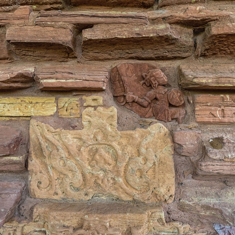 Rear end of a Temple at Madku Dweep