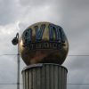 AVM Studios' globe on Arcot Road (Courtesy: Melanie M [CC BY 2.0 (https://creativecommons.org/licenses/by/2.0)]) 