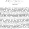 The Relevance of Professor C.V. Raman to the Physical Theory of Musical Instruments